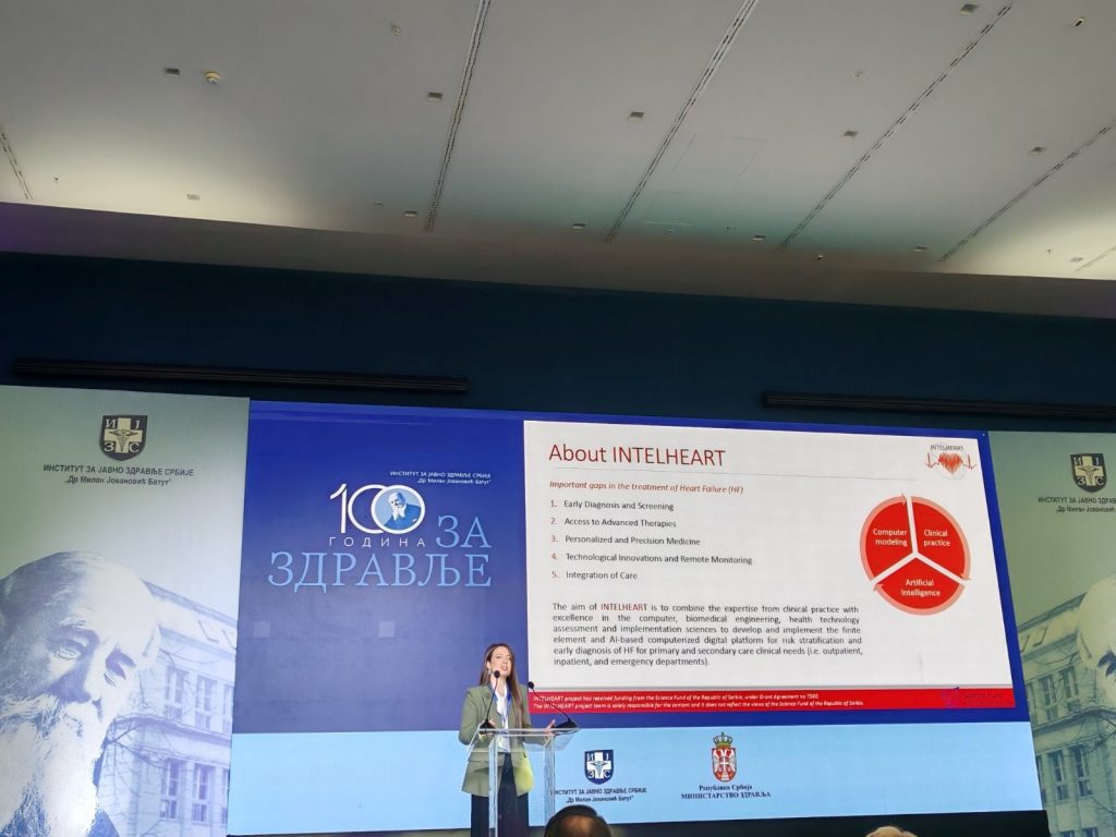 INTELHEART Project Presented at the International Congress “Public Health – Achievements and Challenges”