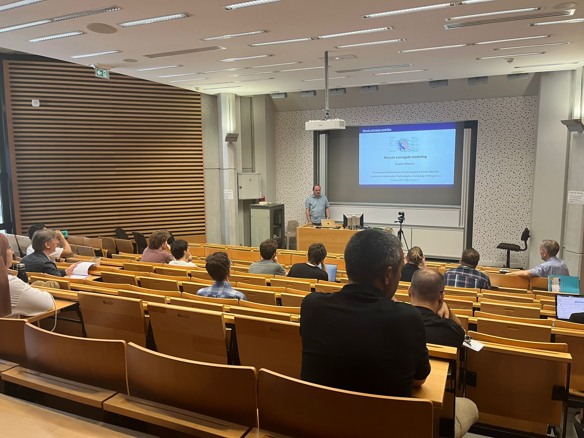 Research visit and presentation of the INTELHEART project at the University of Technology – UCT of Compiègne (France)